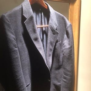 46L Armani collezioni blazer in tweed.